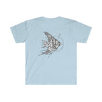 The Fish Room - Front and Back - Unisex Softstyle T-Shirt