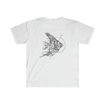 The Fish Room - Front and Back - Unisex Softstyle T-Shirt